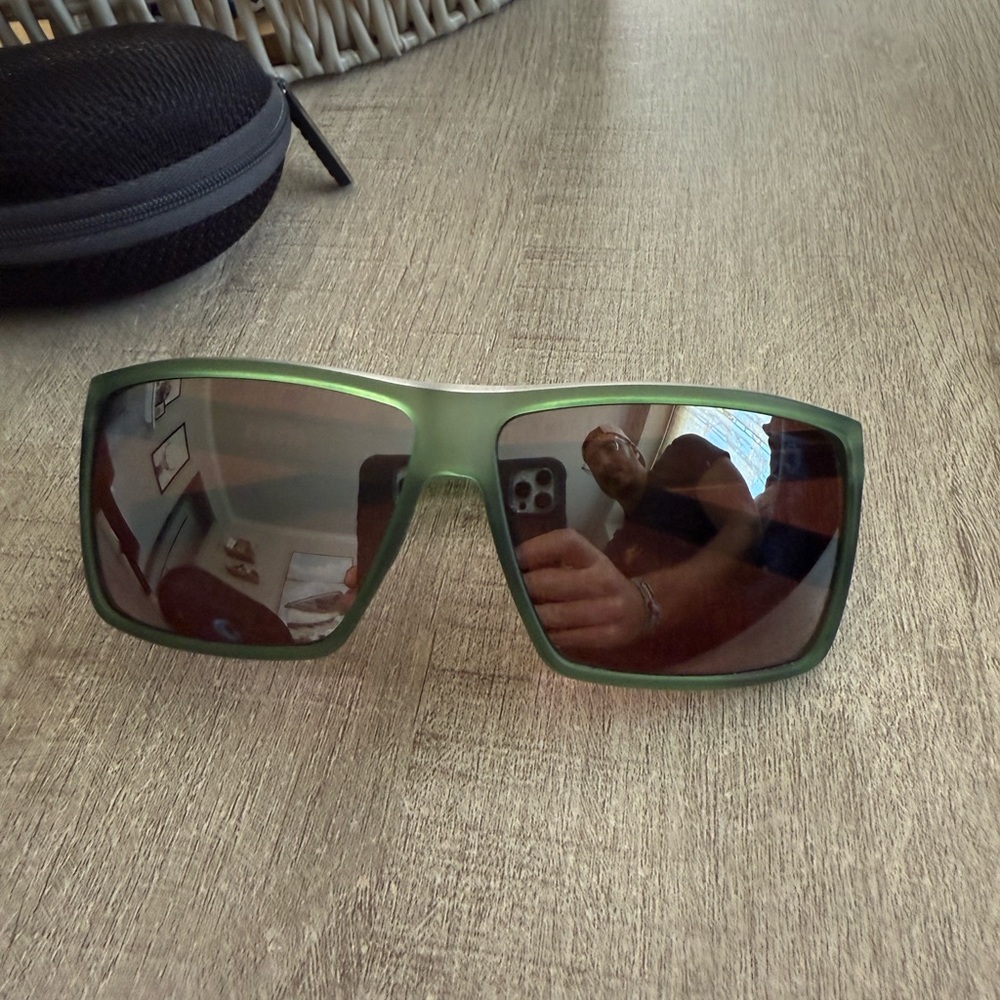 Costa Rincon Green Smoke w/ Brown Mirror Lens Sunglasses